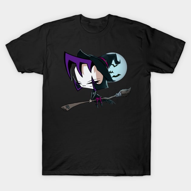 Gaz Membrane from invader Zim Halloween dress T-Shirt by conquart